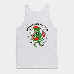 Out Here Looking Like A Snack Cute Boo Jee Xmas Tr T-Shirt T-Shirt Tank Top